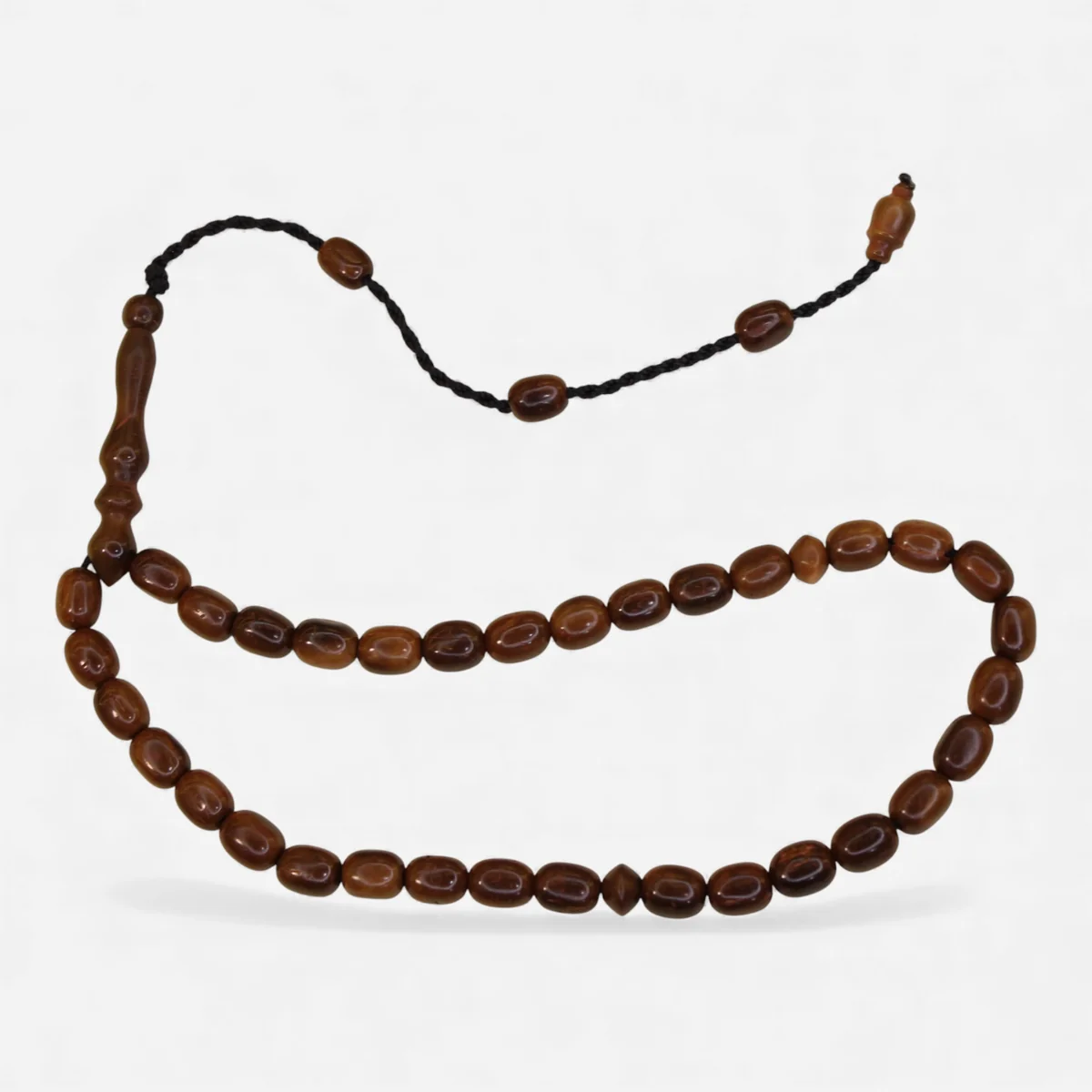 Oval kəsim sistemli kuka təsbeh - 1