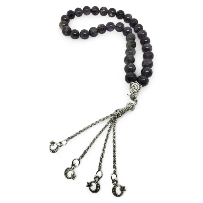 Natural Amethyst – Tranquil Aura Rosary - Image 4