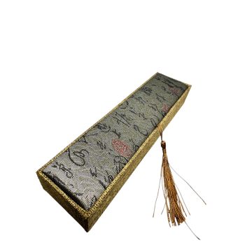 sehrli qutu - Magic Box decorative rosary gift box with golden tassel