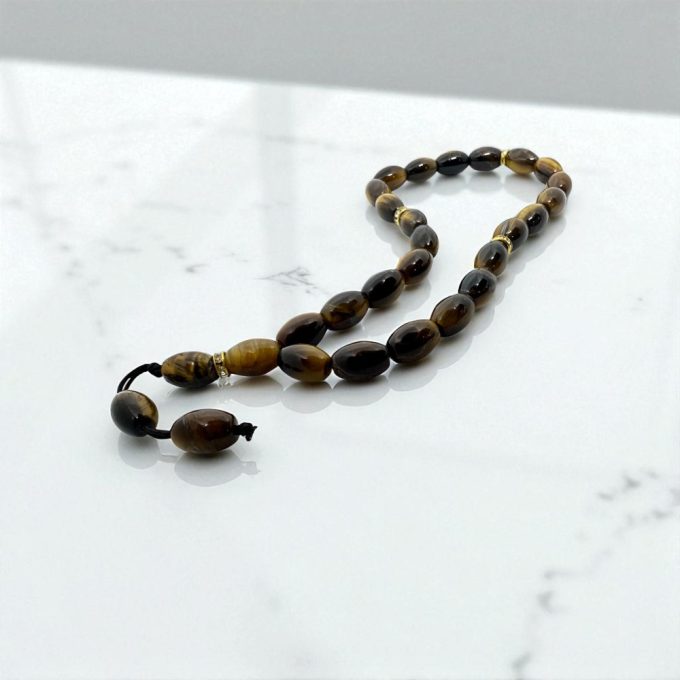 Tiger Eye Rosary -  Meditation beads - Image 2