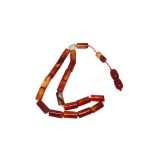 Turkish style aqeeq rosary
