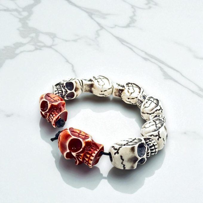 Zaza Spin Rosary with Skull Head — изображение 2