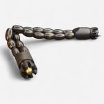 Crowned Barley cut Ebonite rosary