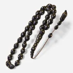 Gümüş işləməli arpa kəsim sistemli kuka təsbeh