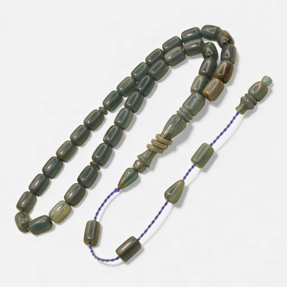 Silindir Kəsim Halqa İmaməli Sıxma Kəhrəba