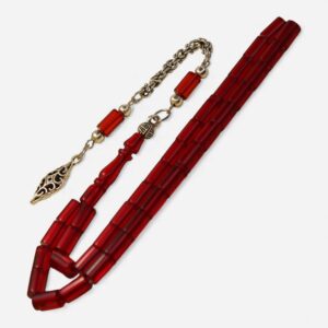 Qırmızı neon bilək boy kəhrəba