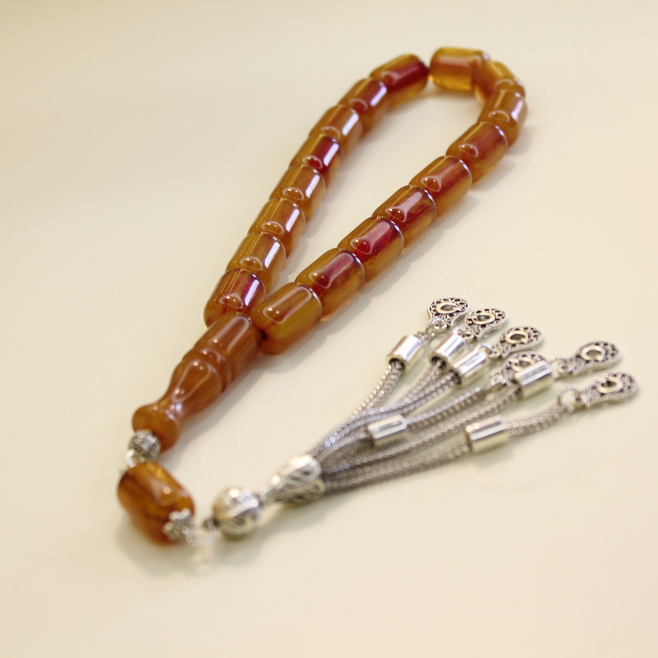 Qəhvəyi Maskot Təsbeh - Şəkil 2