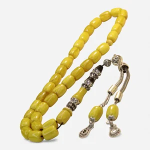 Naqqaşlı Sarı Sıxma kəhrəba