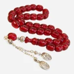 Alpaka püsküllü qırmızı neon osmanlı bənzətmə