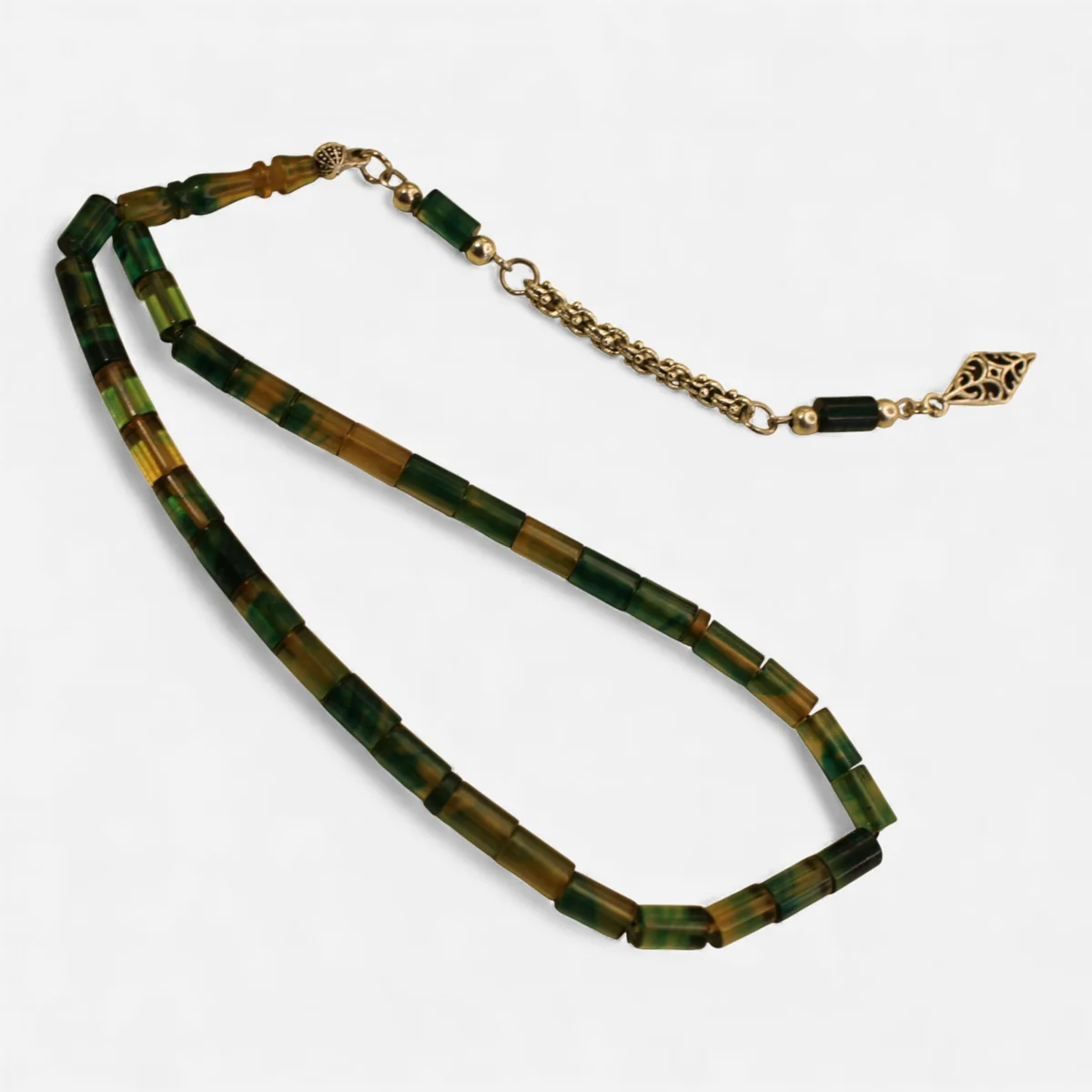 Yaşıl Sarı Ləkəli Bilək Boy Kəhrəba