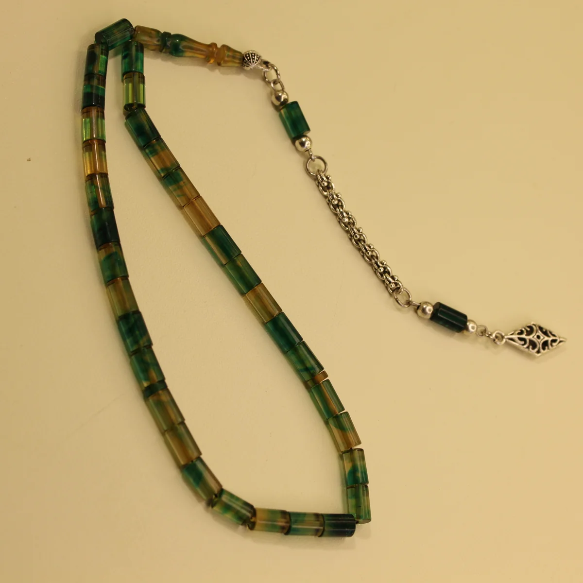 Yaşıl Sarı Ləkəli Bilək Boy Kəhrəba - Şəkil 2