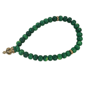 Yaşıl sıxma kəhrəba təsbeh