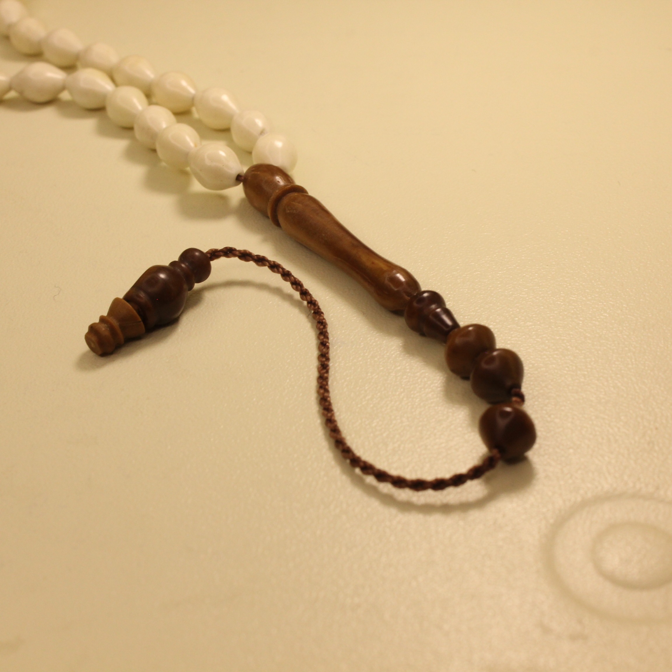 Bilək boy kuka imaməli dəvə sümüyü təsbeh - Şəkil 3