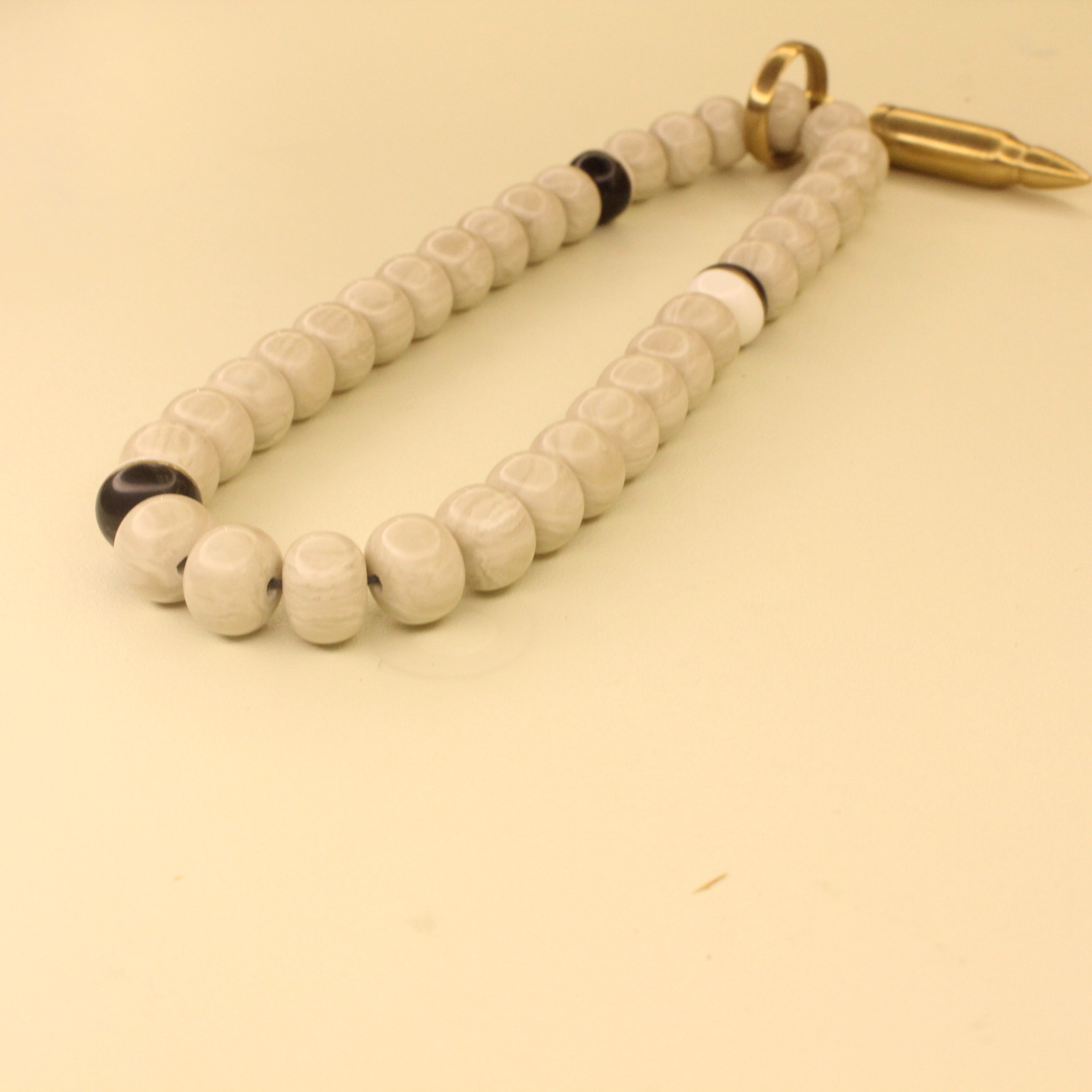 Üzük & güllə klonlu koryen təsbeh - Şəkil 2