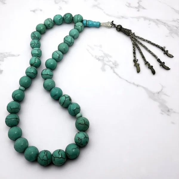 6 Firuzə Daşı Təsbeh