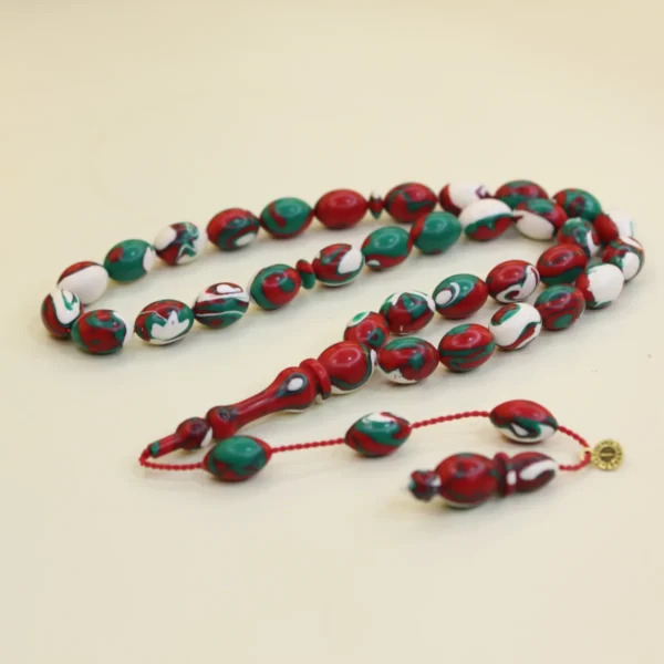 Ağ Ləkəli Qırmızı Arizona Katalin Təsbeh