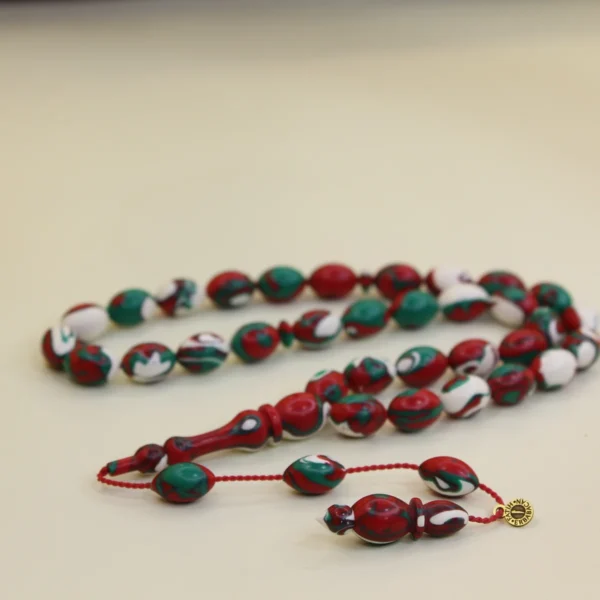 Ağ Ləkəli Qırmızı Arizona Katalin Təsbeh