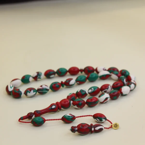 Ağ Ləkəli Qırmızı Arizona Katalin Təsbeh