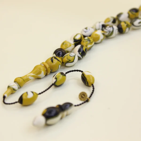 Ağ Ləkəli Sarı Arizona Katalin Təsbeh