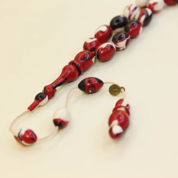 Qara Ləkəli Qırmızı Arizona Katalin Təsbeh