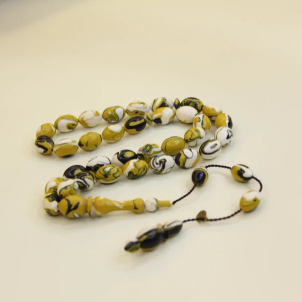 Ağ Ləkəli Sarı Arizona Katalin Təsbeh