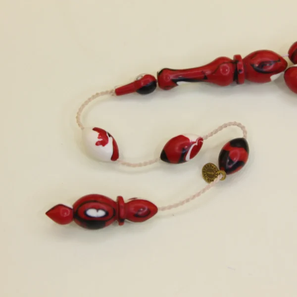 Qara Ləkəli Qırmızı Arizona Katalin Təsbeh