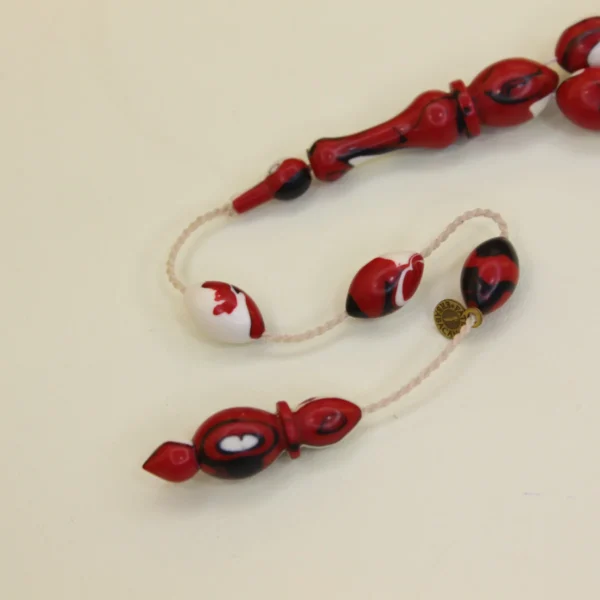 Qara Ləkəli Qırmızı Arizona Katalin Təsbeh