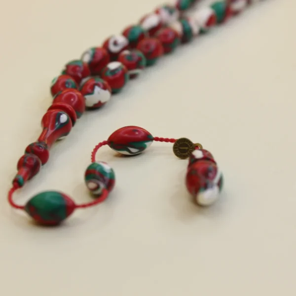 Ağ Ləkəli Qırmızı Arizona Katalin Təsbeh