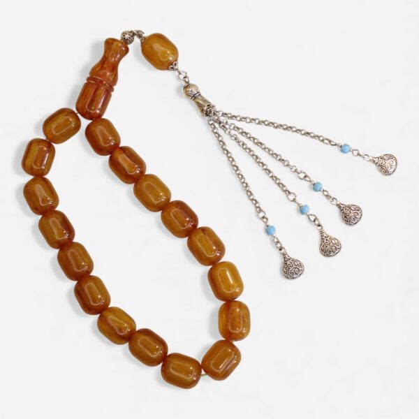 Mavi püsküllü maskot təsbeh