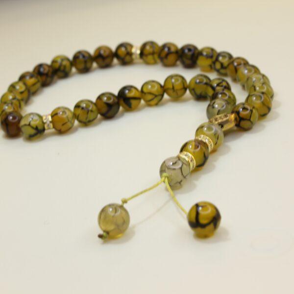 Transparan sarı daşlı təsbeh