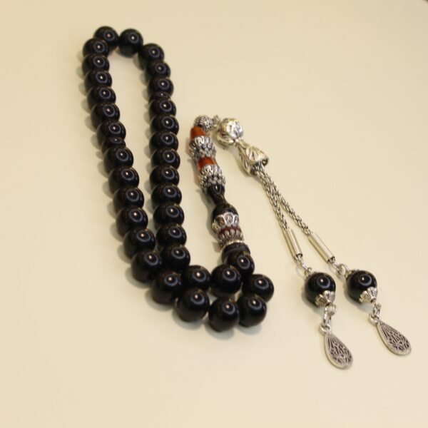 IMG_2184 Naqqaşlı qara (yaşıl) sıxma kəhrəba