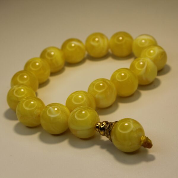 IMG_2292 Transparan sarı böyük daşlı təsbeh