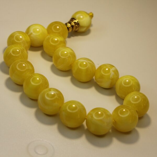 Sarı böyük daşlı təsbeh