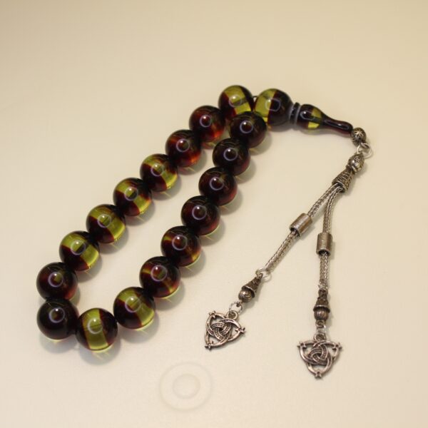 Yumru kəsim qırmızı sıxma kəhrəba