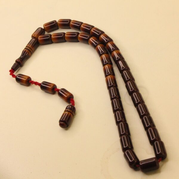 Silindir kəsim süzməli kəhrəba