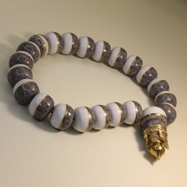 Ağ-boz mərmər təsbeh