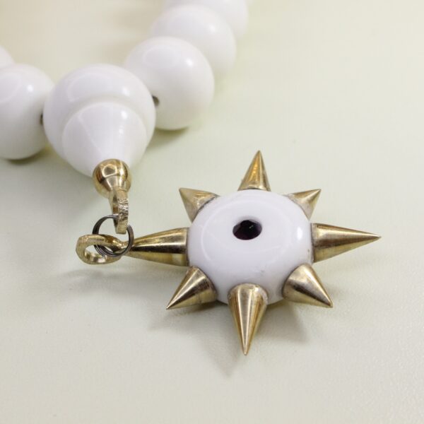 IMG_2480 Ulduz klonlu ağ mərmər təsbeh