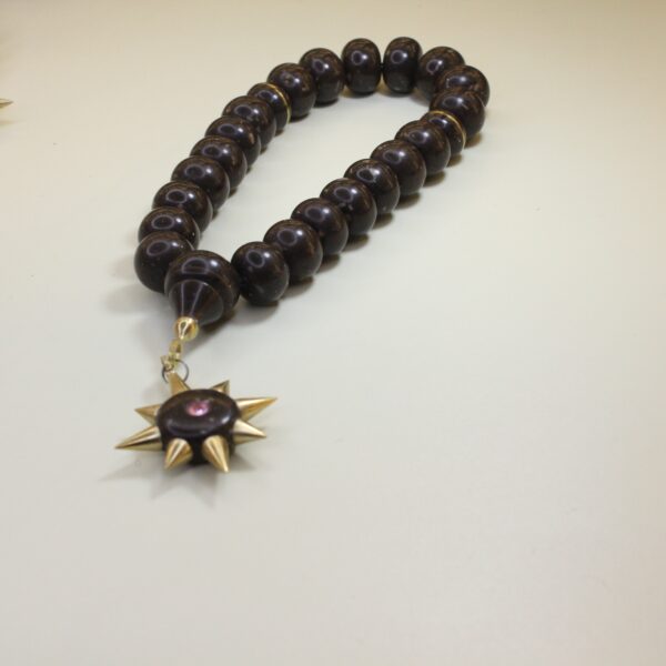 IMG_2489 Qara ulduz klonlu mərmər təsbeh