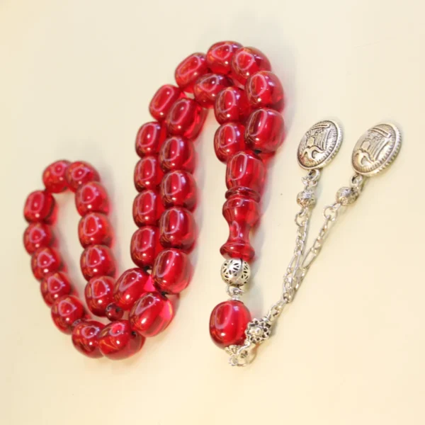 Alpaka püsküllü qırmızı neon osmanlı bənzətmə