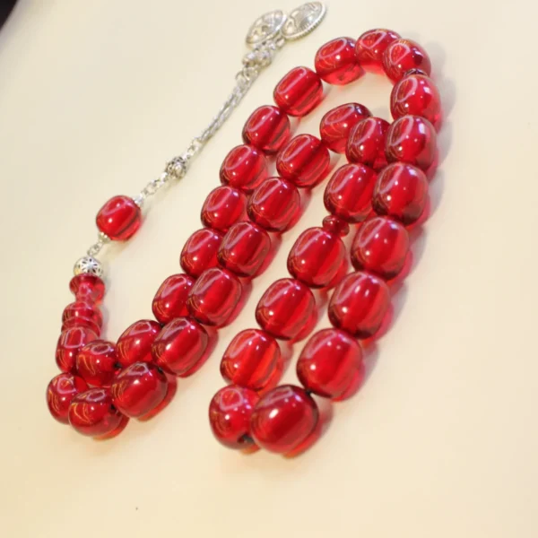 Alpaka püsküllü qırmızı neon osmanlı bənzətmə