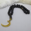 T-00032-2 Midnight Crescent – Elegance in Faith Rosary