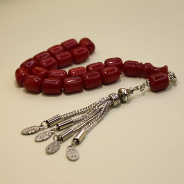 Alpaka püsküllü qırmızı neon osmanlı bənzətmə